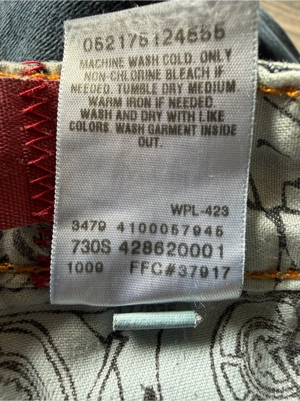Boys Size 18 Levi's 514 Blue Slim Straight Jeans